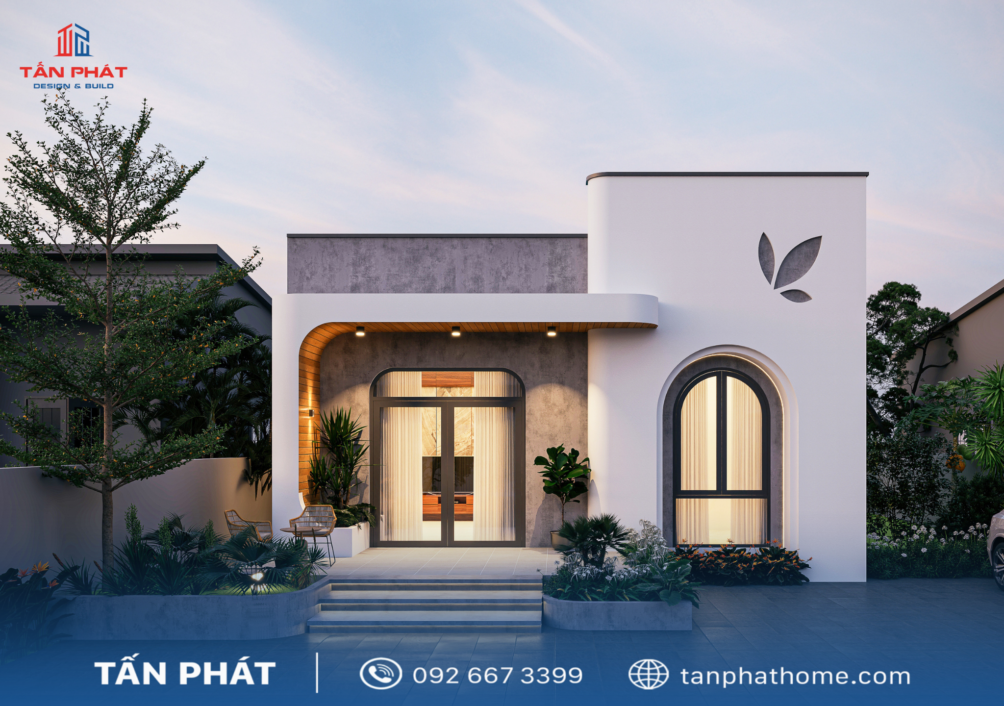 Nhà phố hiện đại 1 tầng-Anh Thanh-Cà Mau