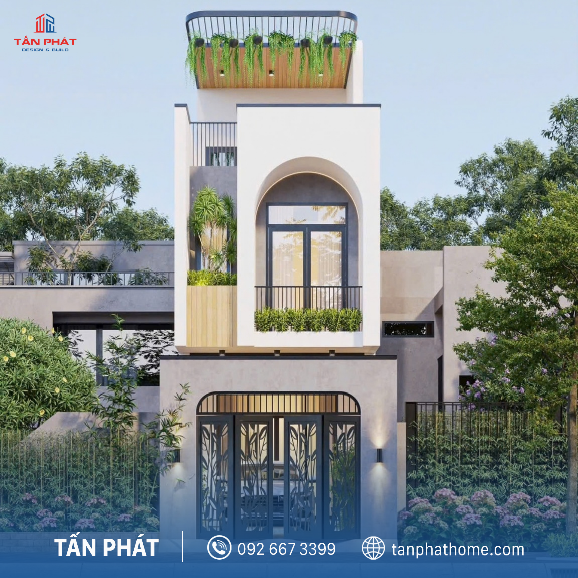 Nhà phố đẹp 2 tầng 1 tum-Chị Nga-Hưng Yên