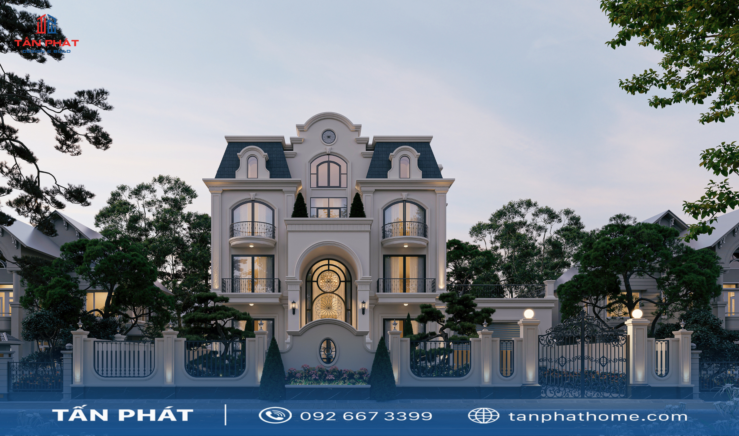Nhà phố 4 tầng hiện đại- Anh Tuấn-Hà Nam