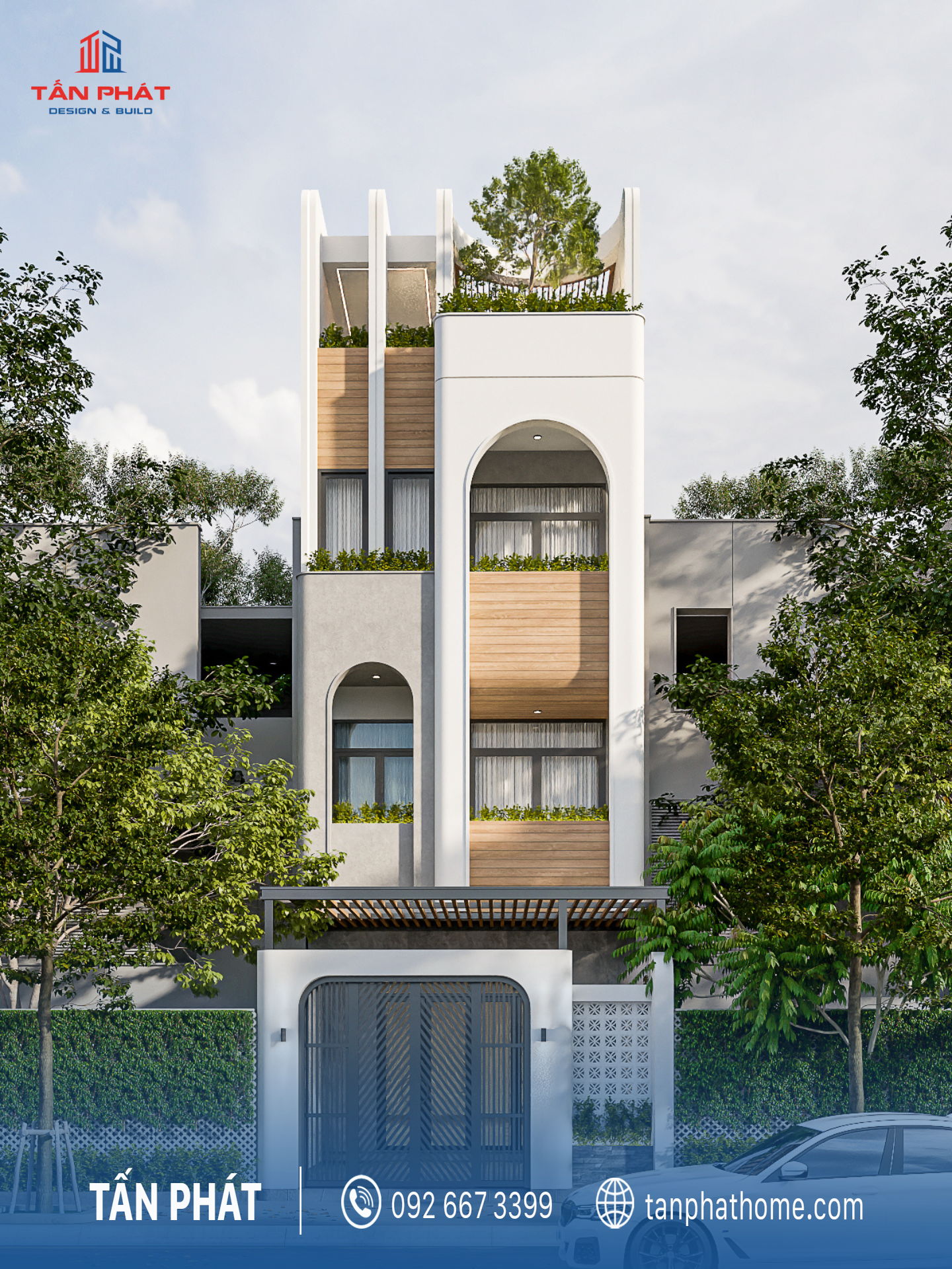 Nhà phố hiện đại 4 tầng-Anh Vĩnh-Hà Nội
